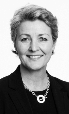 Kristin Vitsøe Bjørnstad i Moelven er direktør for kommunikasjon og HR i Moelven. hun blir styringsgruppeleder i den nye klyngen.
