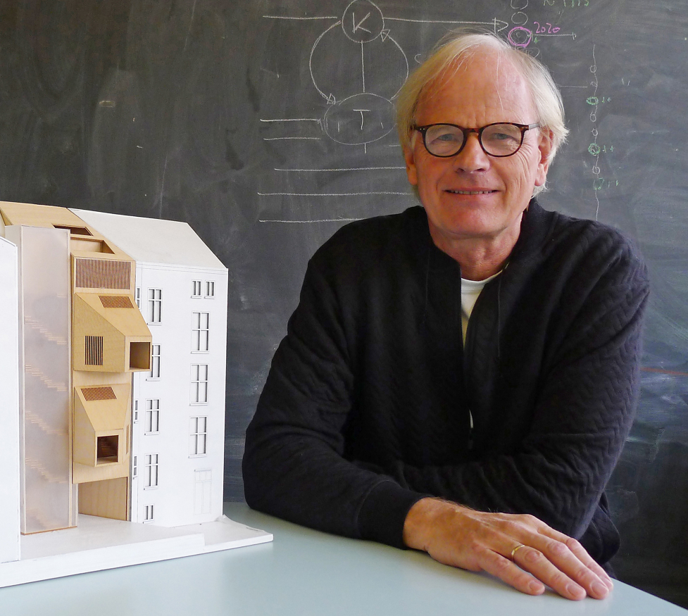 Professor Marius Nygaard ved Arkitekthøgskolen i Oslo. 