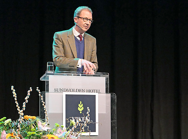 Idar Kreutzer i Finans Norge ledet utvalget for grønn konkurransekraft.  