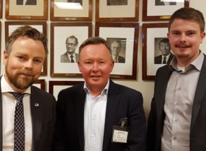 Godt møte med næringsministeren